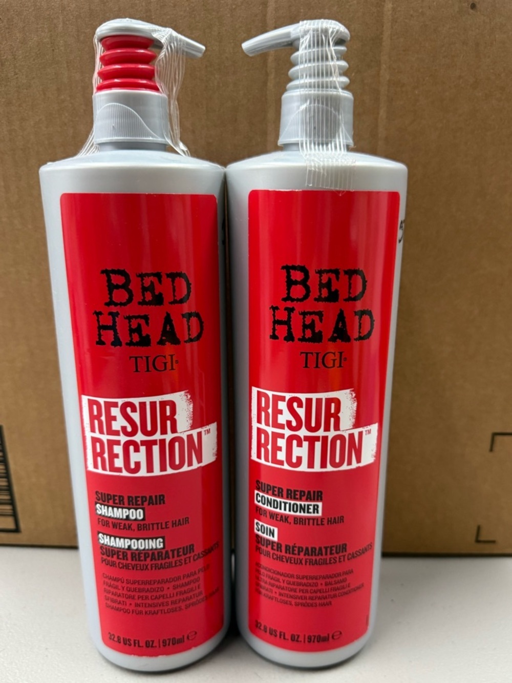 Bed Head Resurrection Super Repair Shampoo & Conditioner